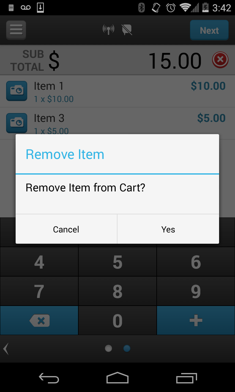 how to delete all of my items off shop tagr